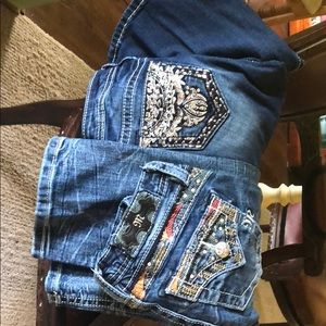 Miss Me jeans sz 12 GIRLS! Two pair set!